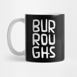 Famous writer, Beatnik, William S. Burroughs Mug